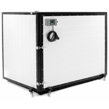 Cabina de calor para palet europeo (2 bidones) Resistencias y cámaras calientes